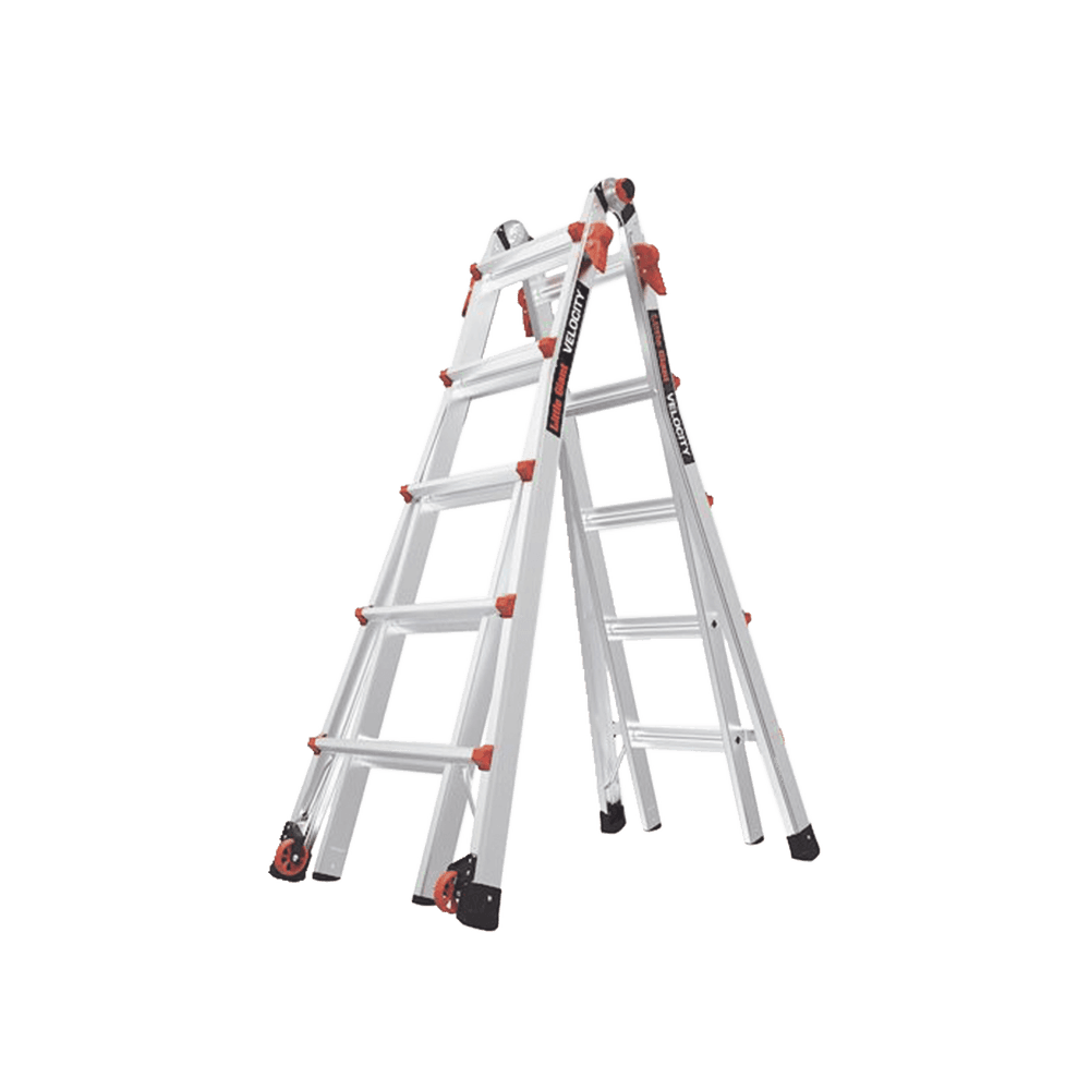 Escalera Multi-Posiciones de 6.7 m (22') para Suelos Inclinados o con Desniveles.