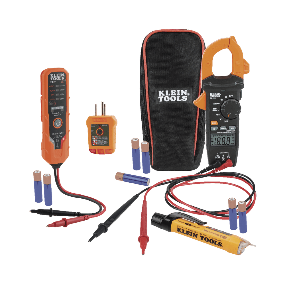 Kit de Prueba Eléctrica CL120+NCVT-3P+ET40+RT210