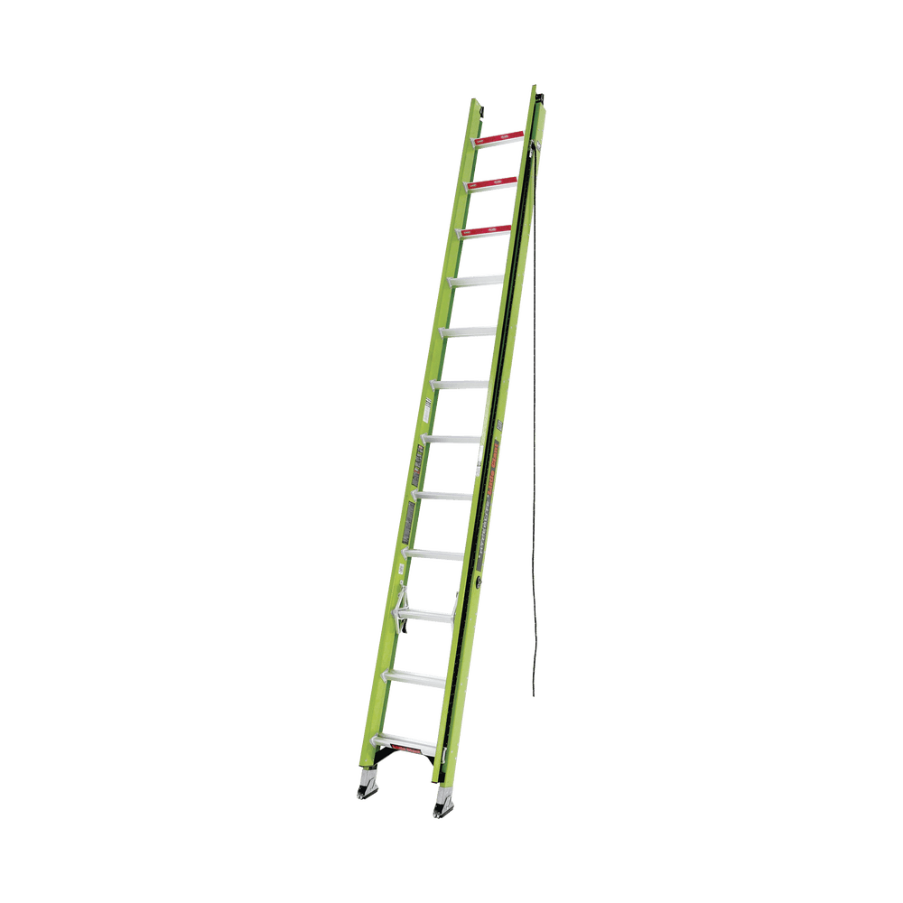 Escalera de Extensión de Aluminio + Fibra de Vidrio Hasta 7.31 m. !La Más Liviana del Mundo! (No. Parte: 18724)