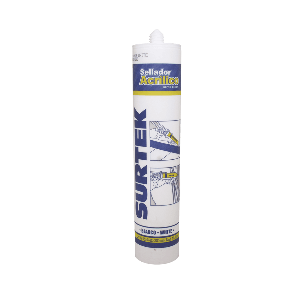 Sellado Acrílico /Color Blanco / Contenido 280 ml.