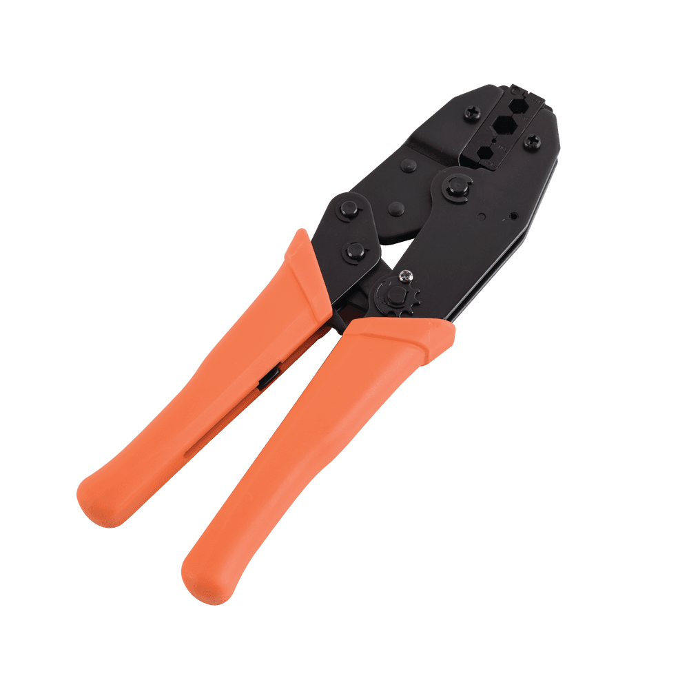 Pinzas para Plegar Conectores en Cables Coaxiales RG-58/U, RG-59 o RG-8/X con Cavidades de 0.068", 0.213" o 0.256".