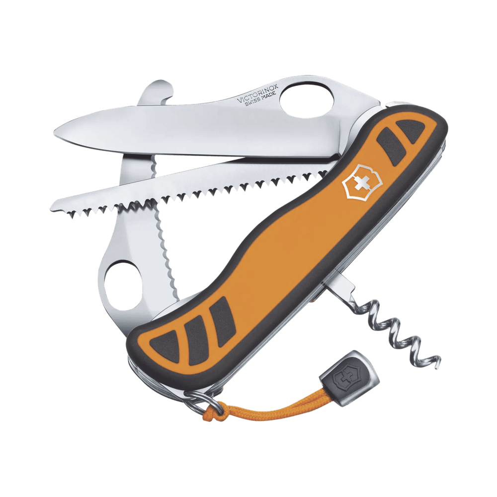 Navaja Victorinox Grande Hunter XT Grip Multiherramienta con Cachas y 6 Funciones. Hojas para una Mano.