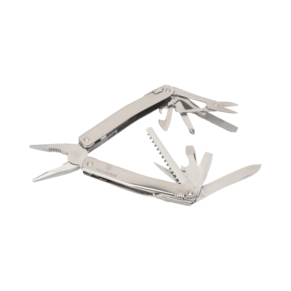 Navaja Victorinox Multiherramienta Spirit X con 24 Funciones, Incluye Funda de Piel