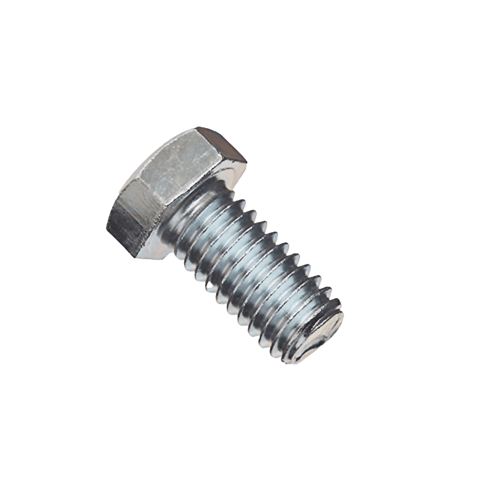 Tornillo Máquina Estándar Galvanizado de 1/4" X 1" (6.5 X 25 mm).