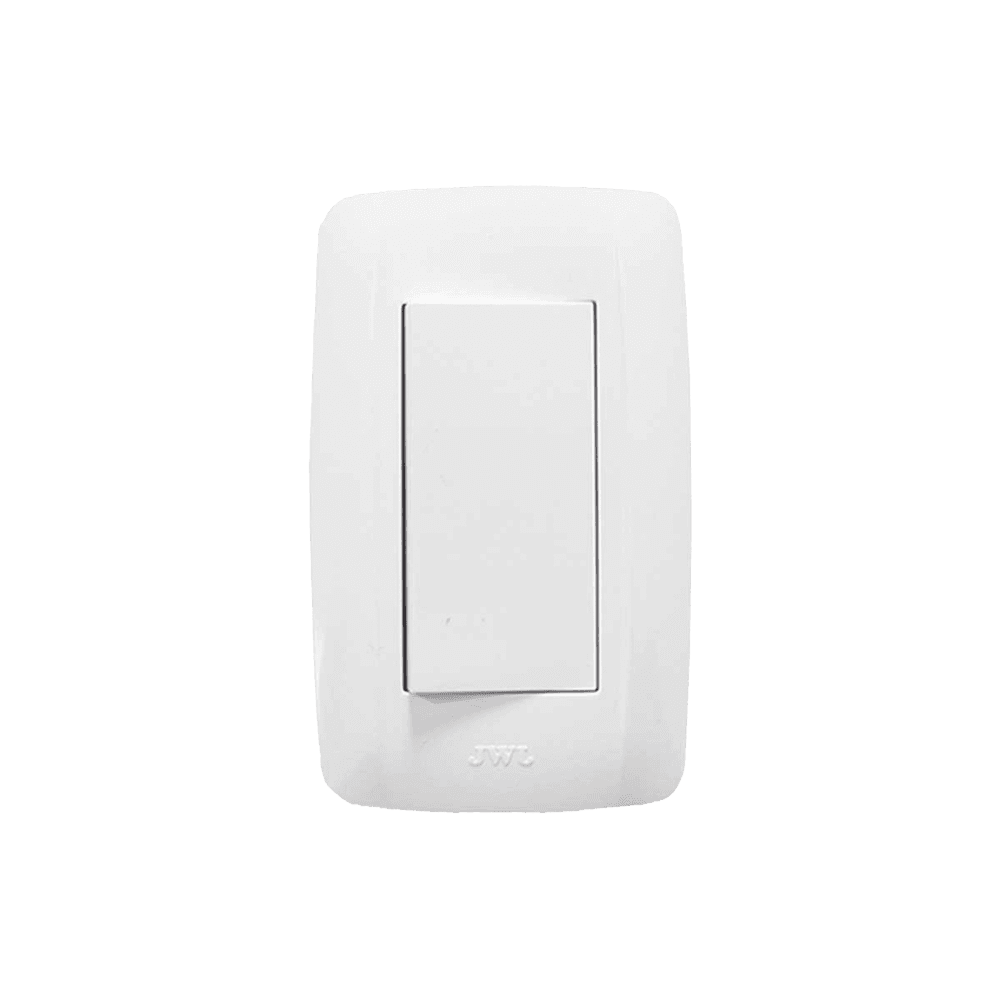 Apagador Sencillo de 127 V 10 A /Color Blanco.