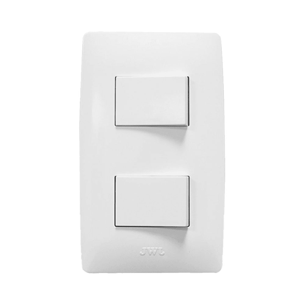 Apagador Escalera Doble de 127 V~60 Hz 10 A/ Color Blanco.