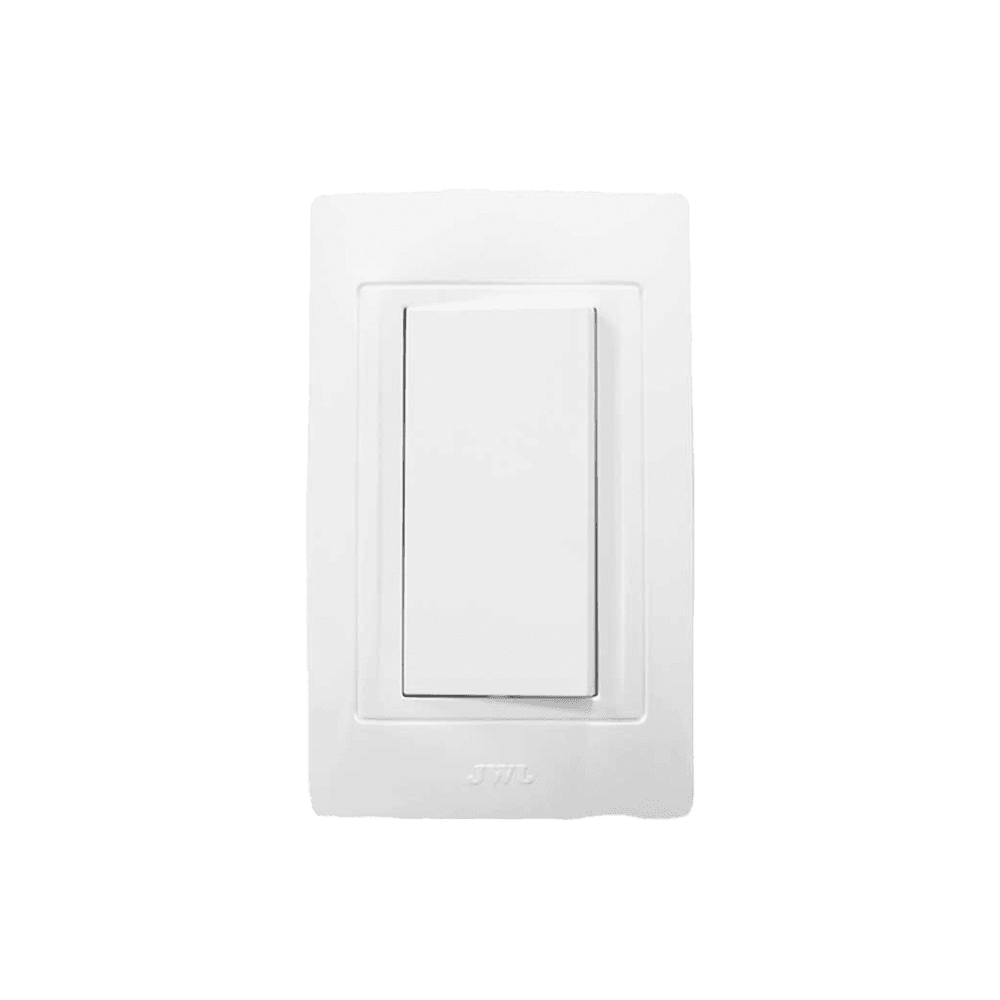 Apagador Escalera Sencillo de 10 A/ 127 V CA ~ 60 Hz / Color Blanco.