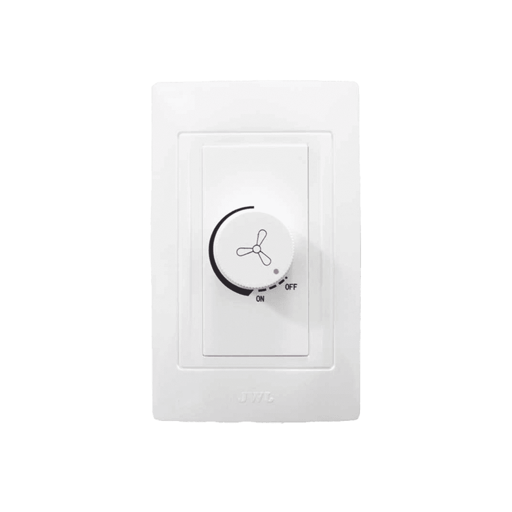 Dimmer Rotativo para Ventilador / 300 W 127 V CA / Color Blanco.