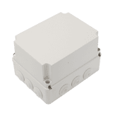 Caja Derivación-Conexión de Plástico (190 X 240 X 165 mm) con 12 Glándulas de Goma. Para Instalaciones Comerciales, Residenciales e Industriales. Incluye Tornillería para su Tapa. Funciona También como Registro.