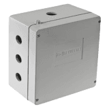 Caja de Unión de Aluminio con 3 salidas de 3/4" / 3 Orificios en la parte inferior.