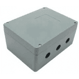 Caja de Unión de Aluminio con 3 salidas de 7/8" / 3 Orificios en la parte inferior.