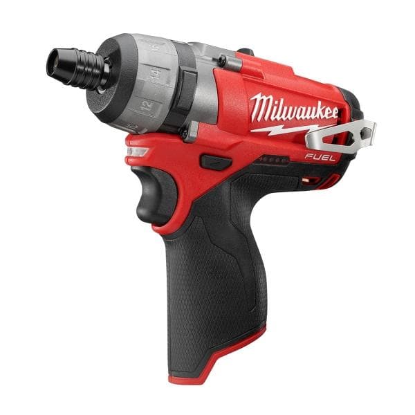 DESTORNILLADOR INALÁMBRICO HEXAGONAL MILWAUKEE M12 FUEL DE 1/4 DE PULGADA Y 2 VELOCIDADES