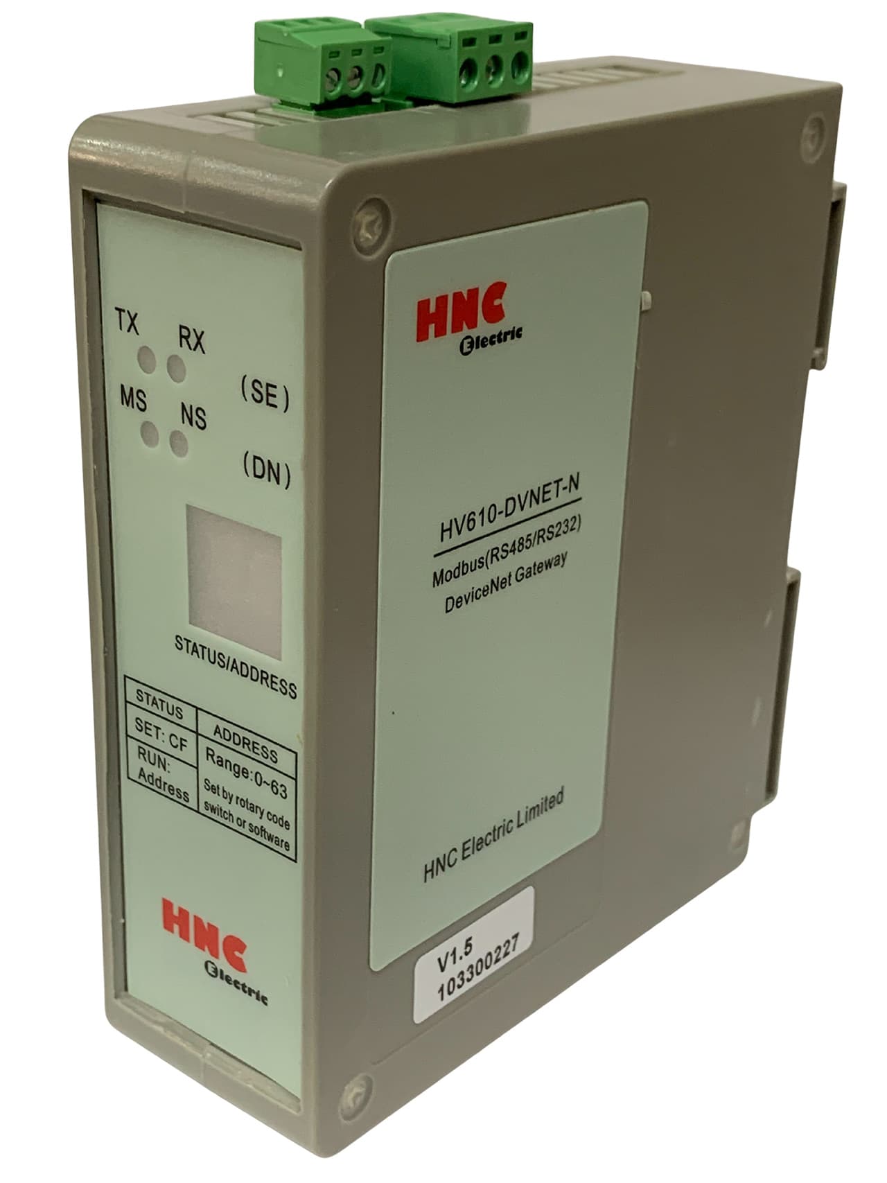 DEVICENET A MODBUS RTU... HV610-DVNET-N